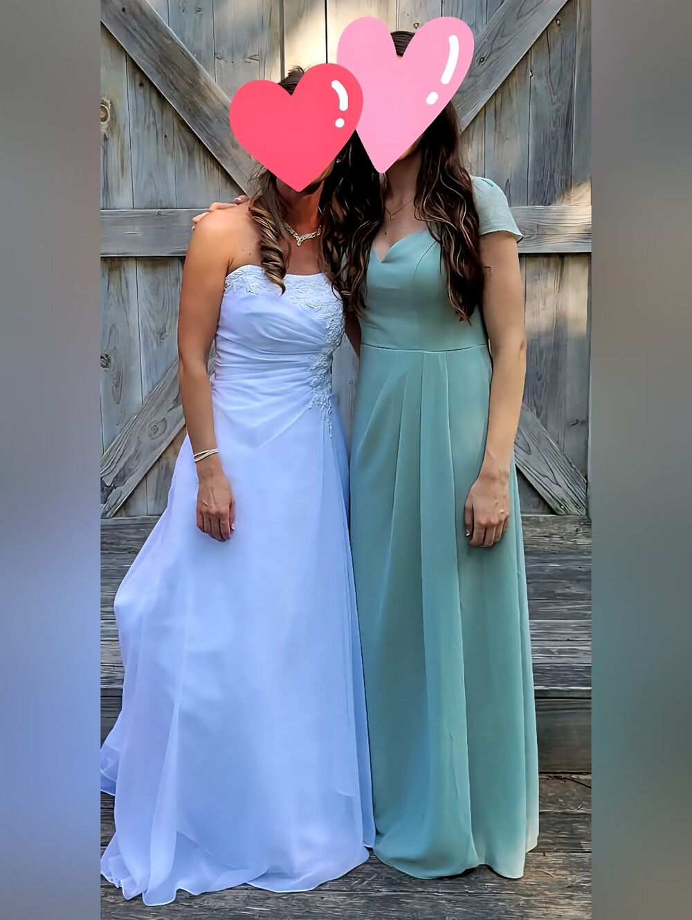 DB Studio Dusty Sage Bridesmaid Dress